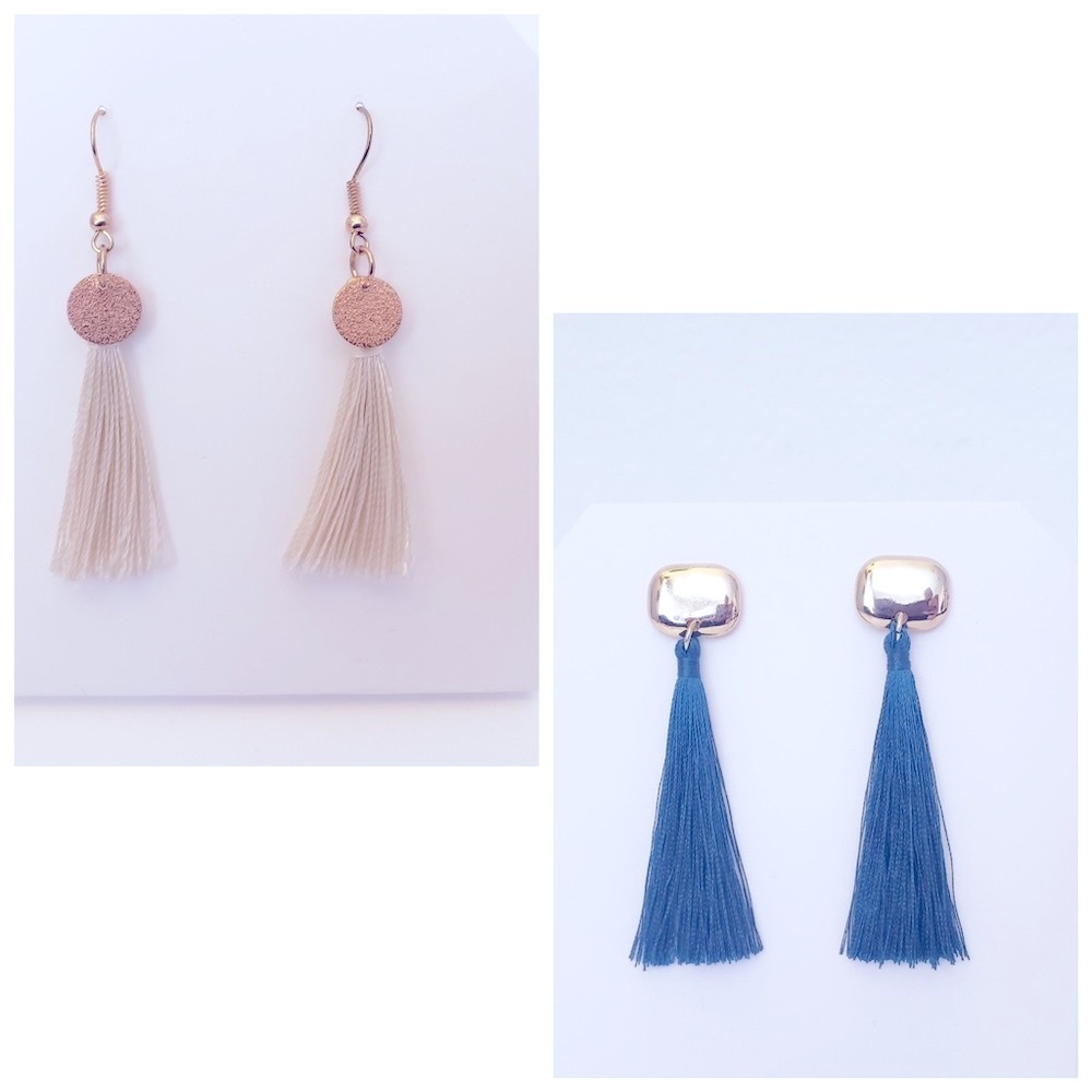 Tassel Earrings Set